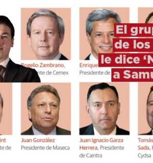 El grupo de los 10 le dice “No” a Samuel