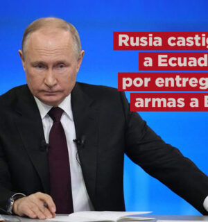 Rusia castiga a Ecuador por la entrega de armas soviéticas a EU