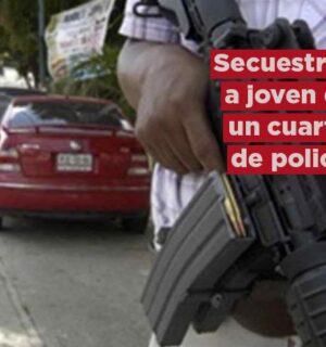 Hombres armados secuestran a joven que se refugió en instalaciones de la policía en Sinaloa