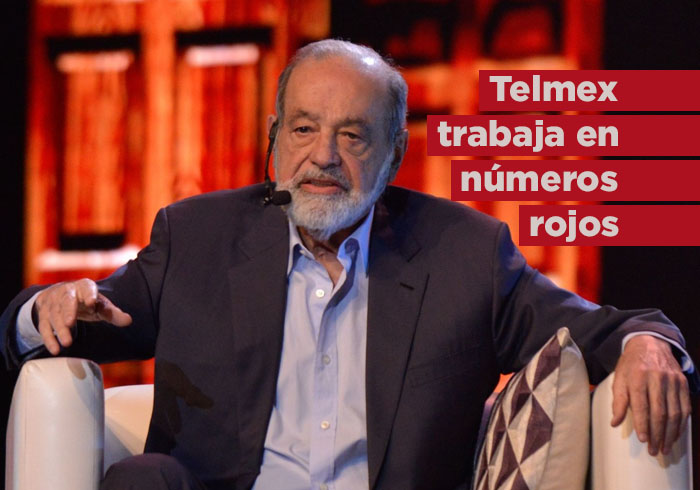 Carlos Slim reconoce que Telmex está en números rojos