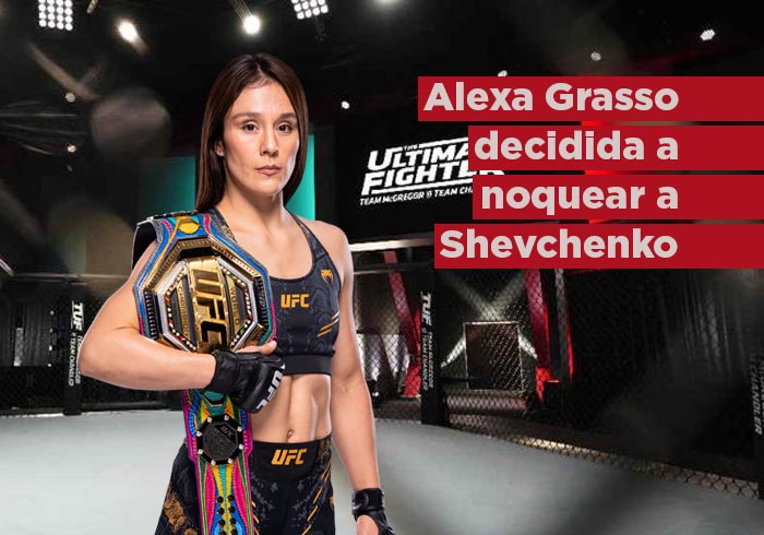 Alexa Grasso decidida a noquear a Valentina Shevchenko