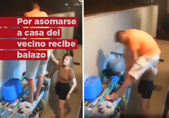 VIDEO: Hombre muere al recibir un balazo en la cara