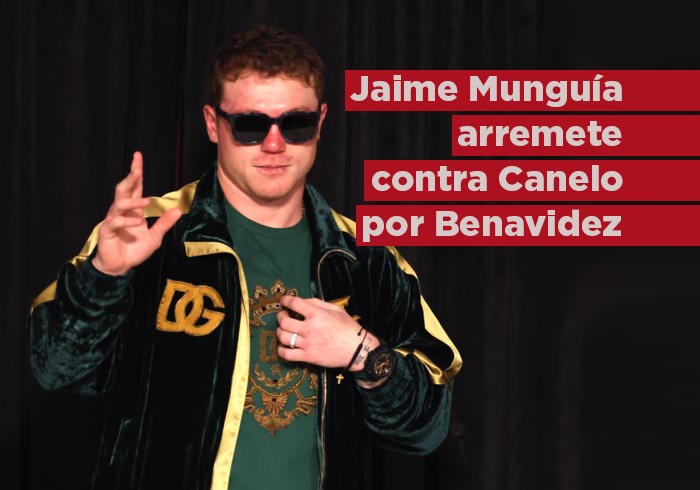 Jaime Munguía arremetió contra Canelo Álvarez por negativa de enfrentar a Benavidez