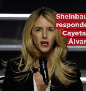 Sheinbaum se va contra Cayetana Álvarez de Toledo