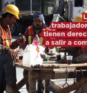 ¿Los trabajadores tienen derecho a salir a comer en su jornada de trabajo?