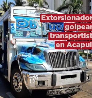 VIDEO | ‘Quiero reportes’: filtran imágenes de extorsionadores golpeando a transportistas de Acapulco 