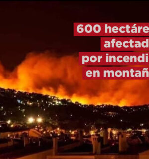 620 hectáreas afectadas por incendios en Altas Montañas