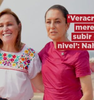 Veracruz merece subir de nivel: Rocío Nahle