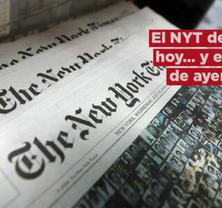 El NYT de hoy… y el de ayer