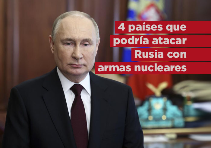 La televisión rusa nombra 4 países de Europa que podrían ser atacados con armas nucleares