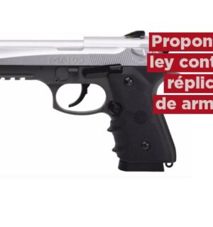 Proponen hasta seis años de cárcel a quien fabrique, venda o porte réplicas de armas