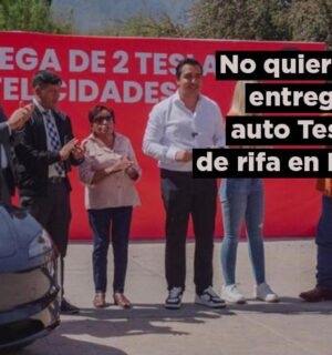 Gana un auto Tesla, pero no se lo entregan