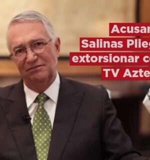 Acusan a Ricardo Salinas Pliego de extorsionar con TV Azteca