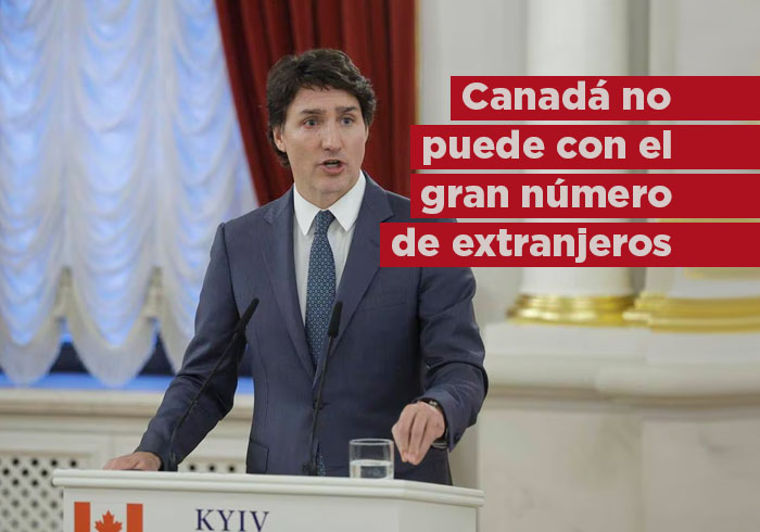 Canadá no puede con el gran número de extranjeros