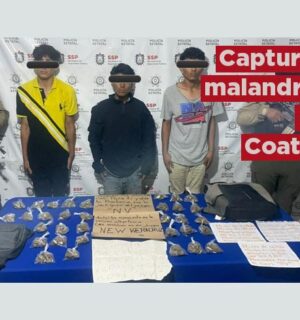 Capturan a extorsionadores en Coatzacoalcos