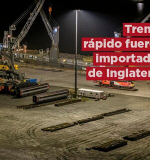 Trenes rápidos fueron importados desde Inglaterra