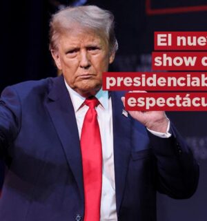 El nuevo show del presidenciable espectáculo