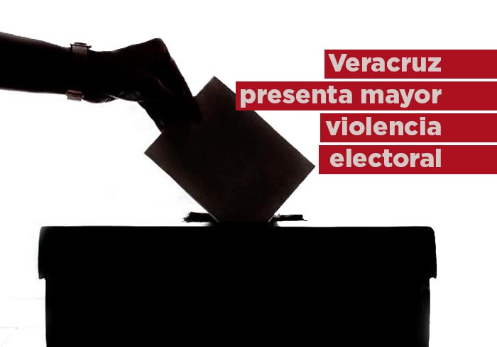 Veracruz, uno de los estados con mayor violencia electoral