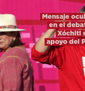 Mensaje oculto del debate: Xóchitl, sin apoyo del PRI