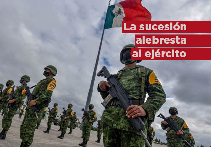 La sucesión alebresta al Ejército