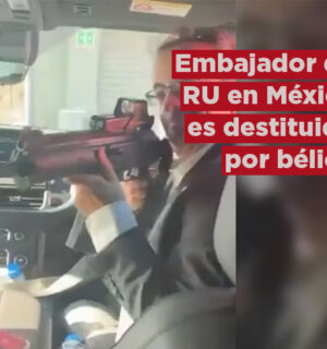 Embajador de Reino Unido en México es destituido por andar de bélico en Sinaloa