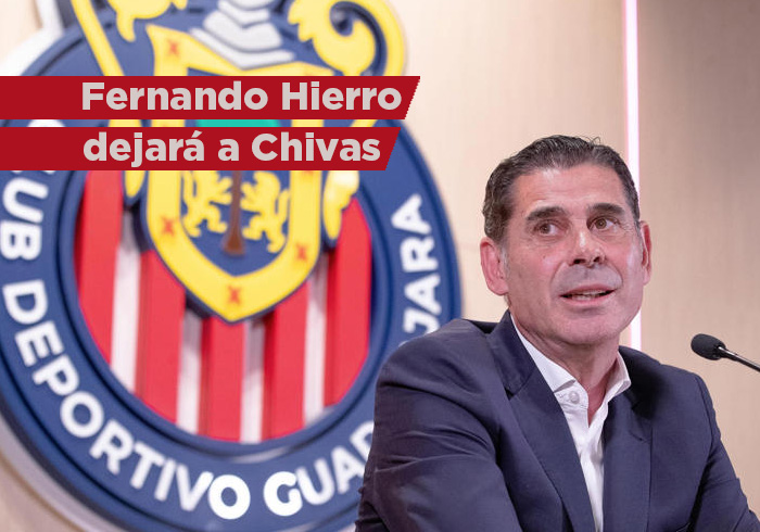 Fernando Hierro dejará a Chivas