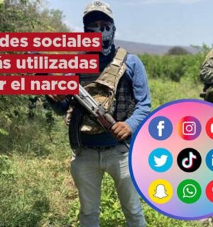 Estas son las redes sociales más usadas por el narco con fines ilegales