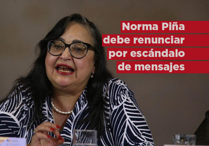 Denise Dresser dice que Norma Piña debería de renunciar tras escándalo de mensajes