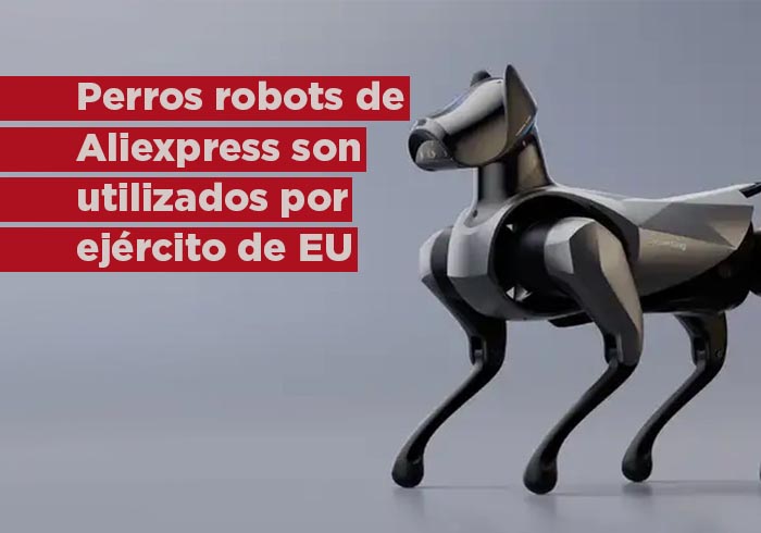 Ejército de EU utiliza perros robot