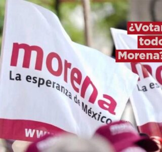 ¿Votar todo Morena?