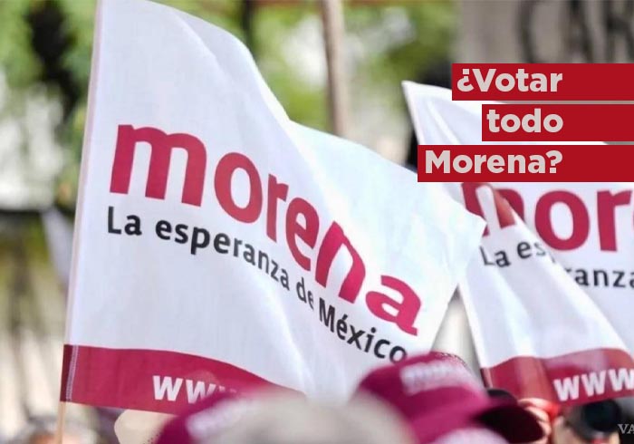 ¿Votar todo Morena?