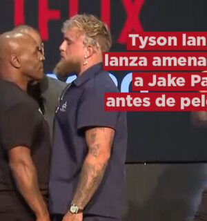 Mike Tyson lanza amenaza a Jake Paul previo a enfrentarse