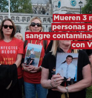 3 mil personas murieron tras recibir sangre contaminada con VIH en reino unido