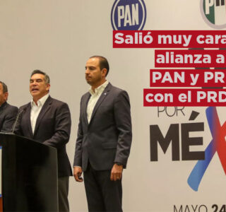 Podría salir muy cara al PAN y PRI la alianza con el PRD