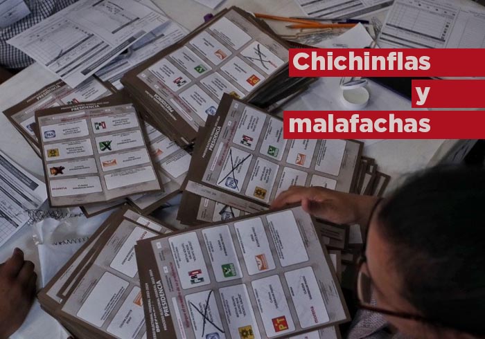 Chichinflas y malafachas