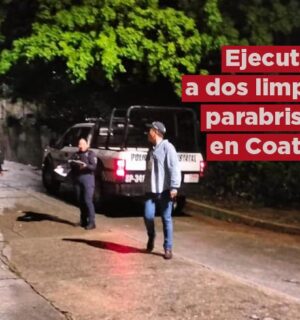 Ejecutan a dos limpiaparabrisas en Coatzacoalcos