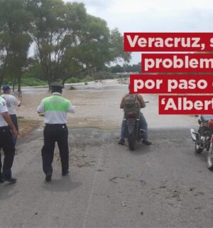 Veracruz, sin mayores daños tras paso de “Alberto”