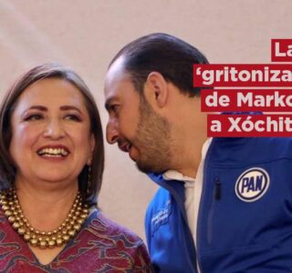 La “gritoniza” de Marko a Xóchitl