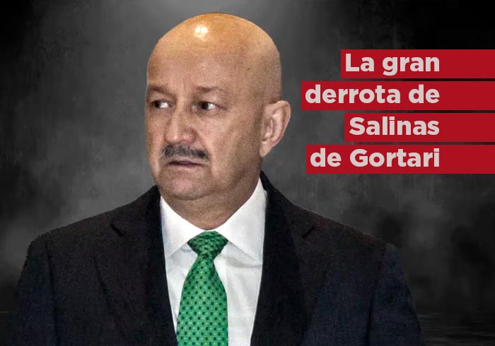 La gran derrota de Salinas de Gortari