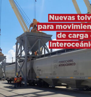 Ferrocarril interoceánico estrena tolvas para movimiento de carga