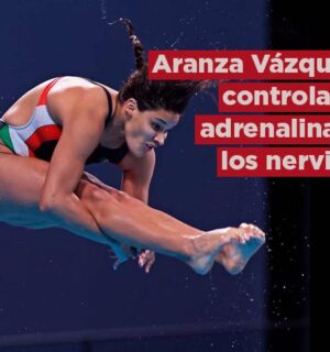 Aranza Vázquez controla la adrenalina y los nervios