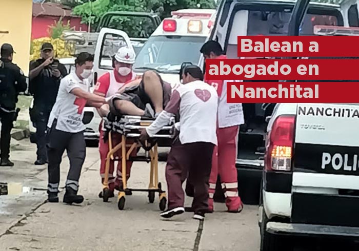 Balearon a un joven abogado en Nanchital