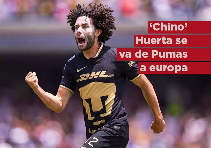 ‘Chino’ Huerta se va de Pumas para jugar la Champions League con el City