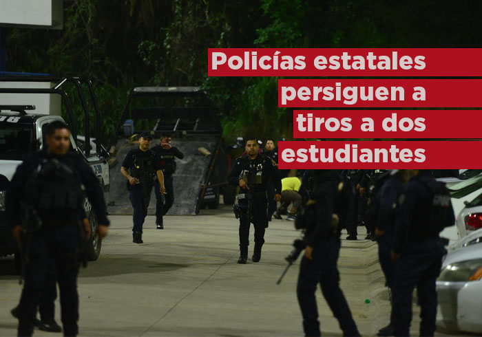 Policías Estatales persiguen a tiros y hieren a 2 jóvenes en Xalapa, Veracruz