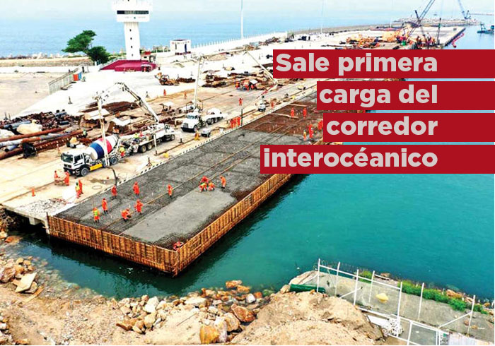 Sale primera carga por Corredor Interoceánico