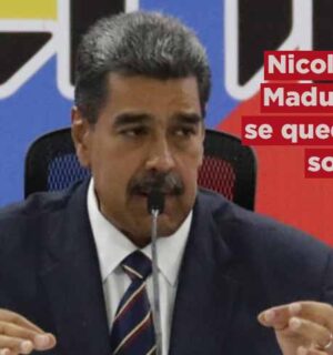 Nicolás Maduro se queda solo