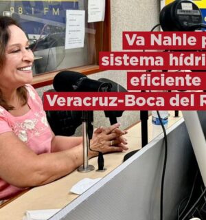 Va Nahle por sistema hídrico eficiente