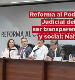 Reforma al Poder Judicial debe ser transparente y social: Rocío Nahle