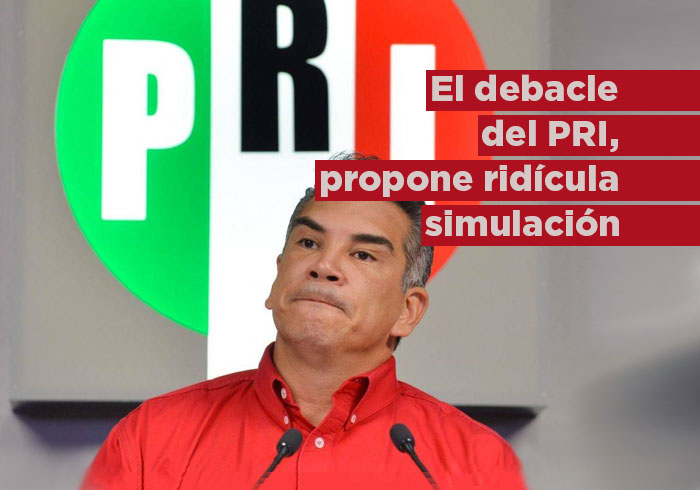 Ante la debacle del PRI, proponen una ridícula simulación