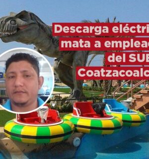 Descarga eléctrica mata a empleado del SUEM en Coatzacoalcos